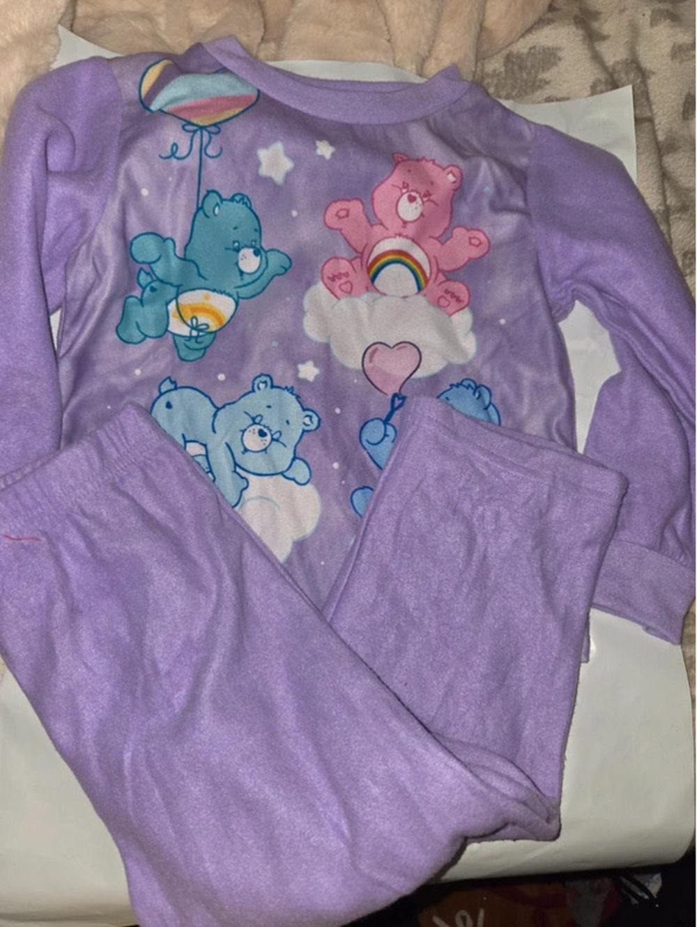 Care bears pajamas set 4T